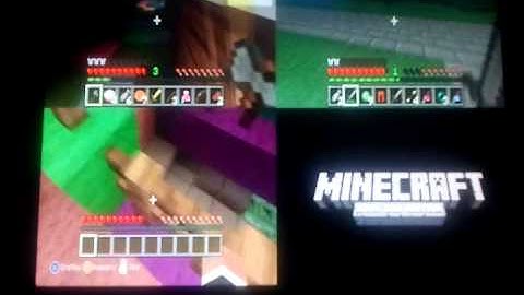 Minecraft xbox 360 splitscreen hunger games