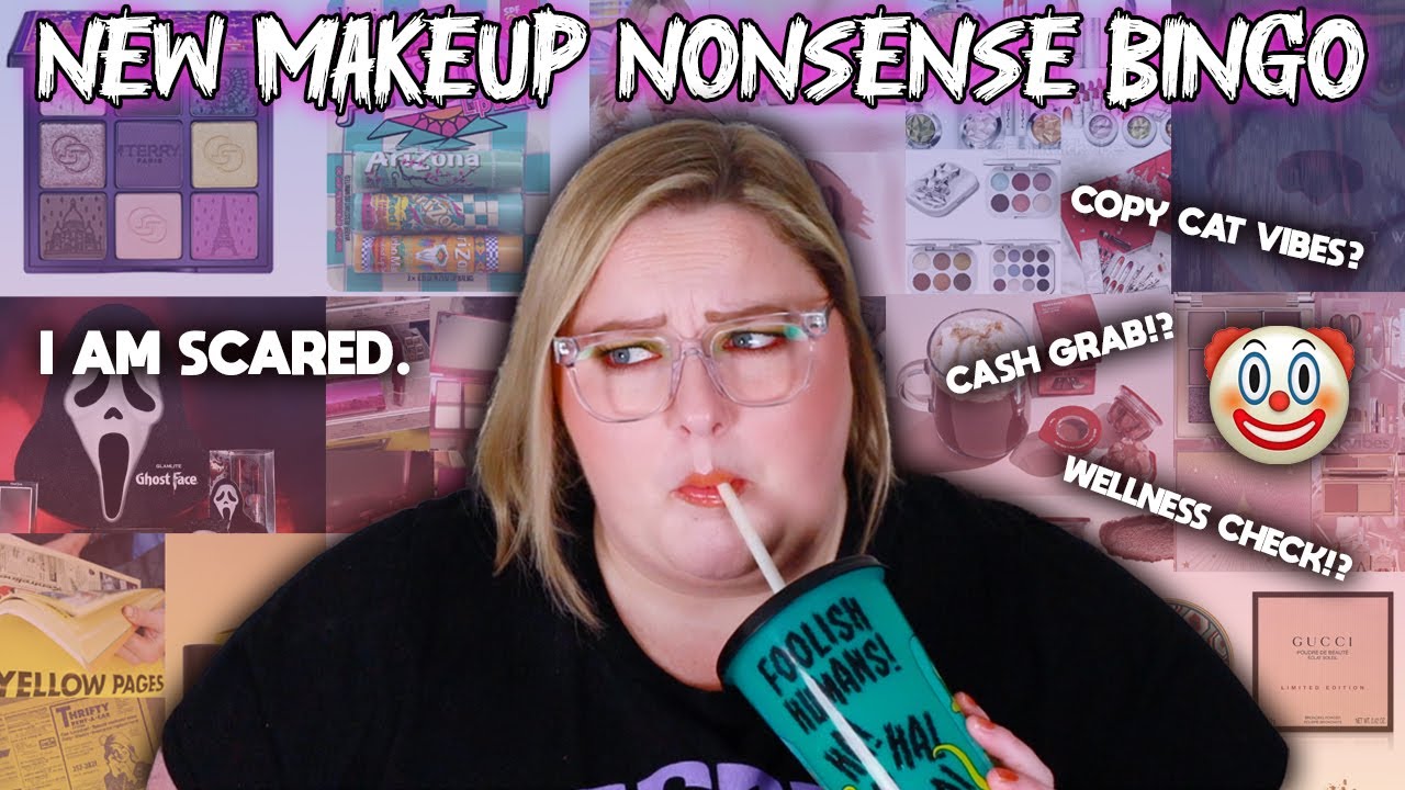 I AM SCARED | New Makeup Nonsense Bingo (EPISODE 87)