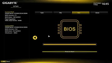 Bios Update: Gigabyte B760m DS3H LGA 1700 motherboard, 1 of 2, follow along for AX, step by step