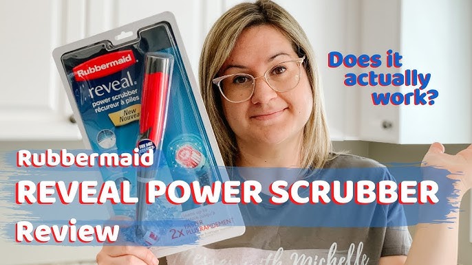 Does the Viral Rubbermaid Reveal Scrubber Actually Work? (Before