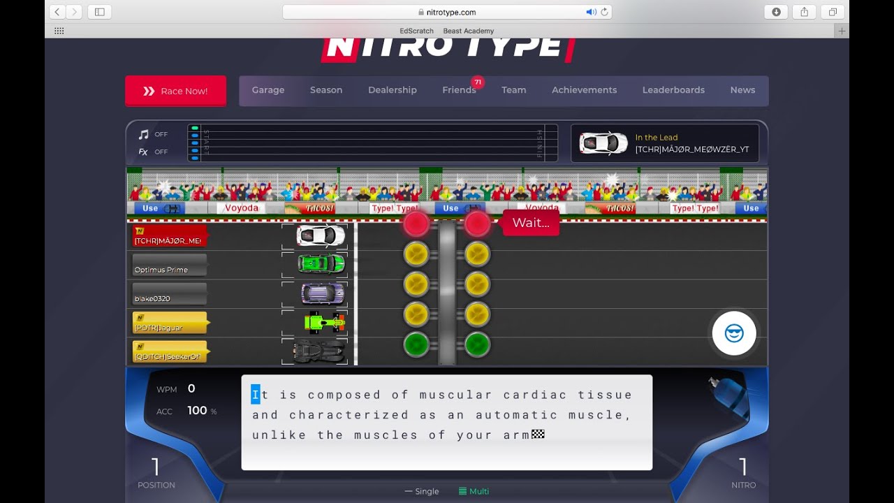 Watch this video to see how i will send you Nitrotype cash!!!! - YouTube