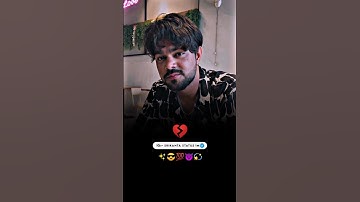 🥺 Broken heart 💔 | sad status 😔 | boy attitude status #dhokha #shorts #broken #shayari #video #boy
