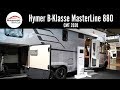 HYMER B-Klasse MasterLine 880 - Neuheit auf der CMT 2020