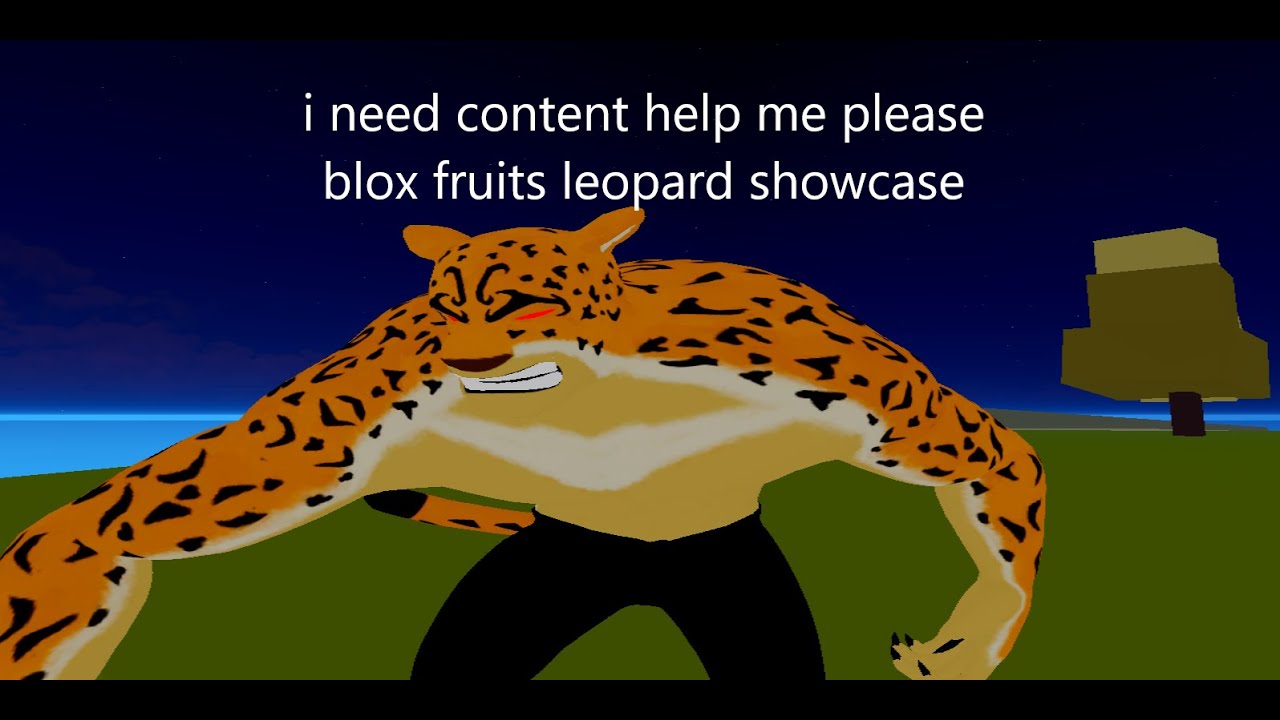 LEOPARD FRUIT Showcase In Blox Fruits (Roblox) 