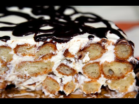 Видео рецепт Заварной торт 