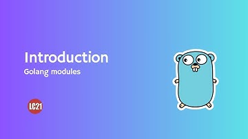 Golang Modules Intro Part 1