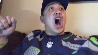 Seahawks fan reaction to Super Bowl 51 Ending