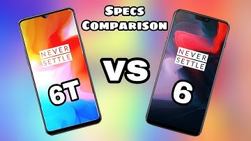 OnePlus 6T vs OnePlus 6