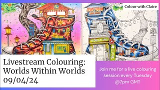 Colouring Livestream - Tuesday 9Th April 2024