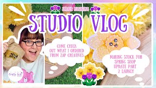 ✨ STUDIO VLOG ✨ Making My First Notepads ✨ New Pins ✨ Get An Exciting Sneak Peek ✨