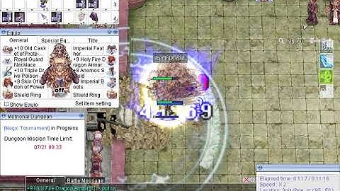 IRO THOR - Royal Guard Earth Drive in Geffen Magic Tournament