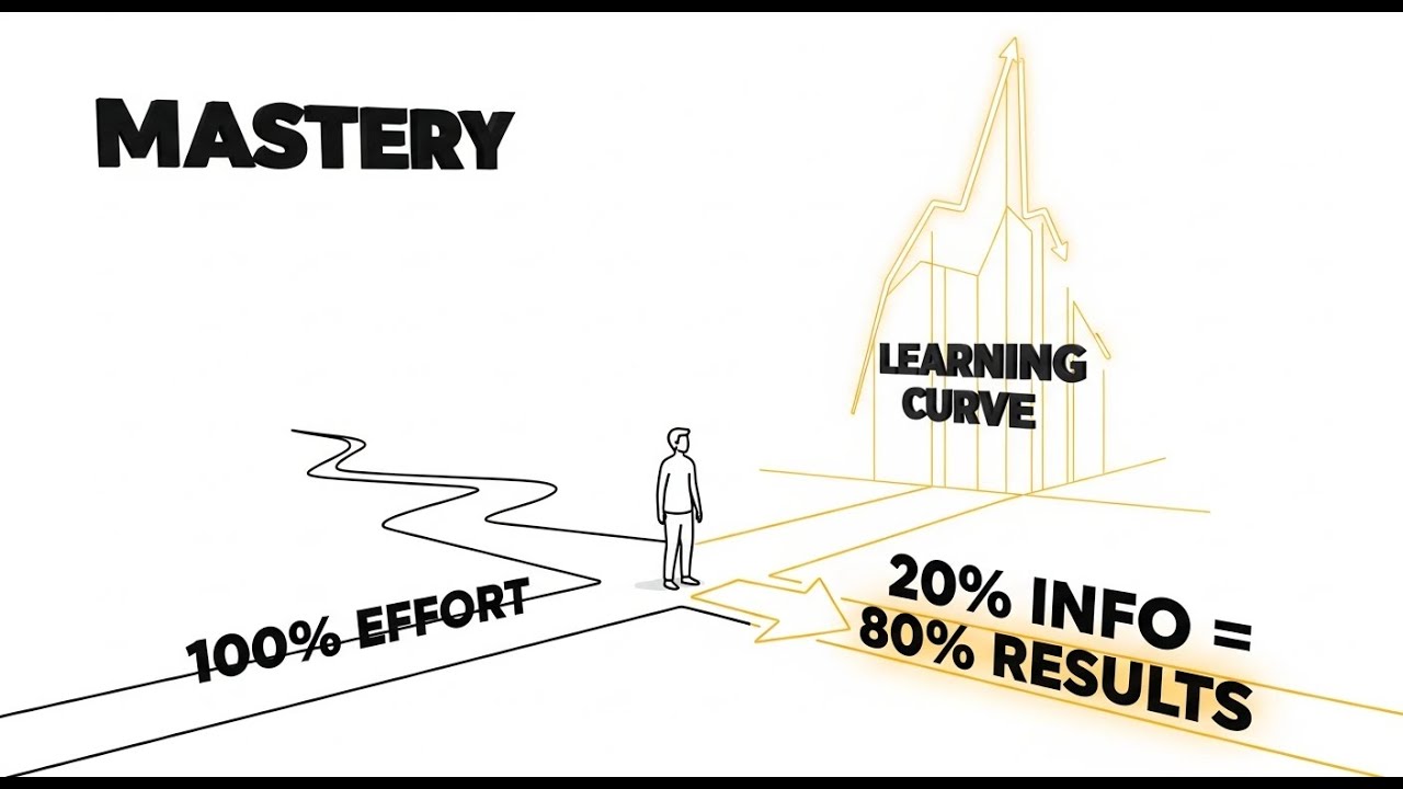 The 20/80 Mastery Rule: How to Learn 80% of Any Skill Faster - YouTube