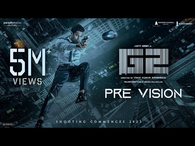 G2 Pre-Vision Announcement | Adivi Sesh | Vinay Sirigineedi | People Media Factory class=