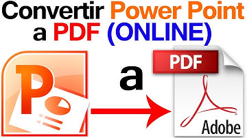 como convertir powerpoint a pdf sin programas(facil y rapido)