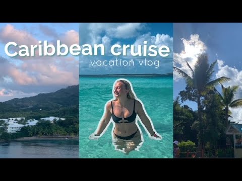 I went on a Caribbean cruise! Exchange student vacation VLOG