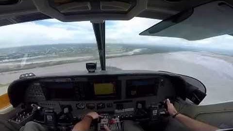 C208 Cessna Caravan - Timika Landing, West Papua,