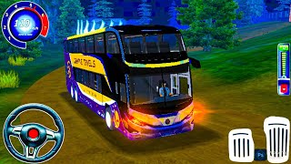 Coach Bus Driving Simulator 3D - Real Uphill Bus Offroad Drive - Android GamePlay screenshot 3