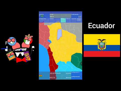 Poniendo los países de Sudamérica en Provincias del mundo