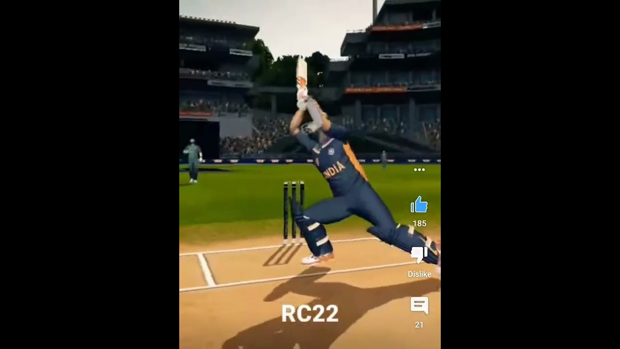 Real Cricket 22 batting Shots 
