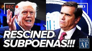Trump DOJ RUNS SCARED as Grand Jury SCHEME BACKFIRES!!