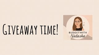 GIVEAWAY FOR HITTING 500 SUBSCRIBERS!! - Cash Stuffing & Budgeting UK