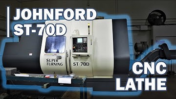 Johnford ST-70D CNC Lathe/Turning Centers Working | Stan Canada Machine Tools & Services