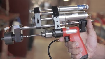 Power Feed Drill Motor Setup and Operation