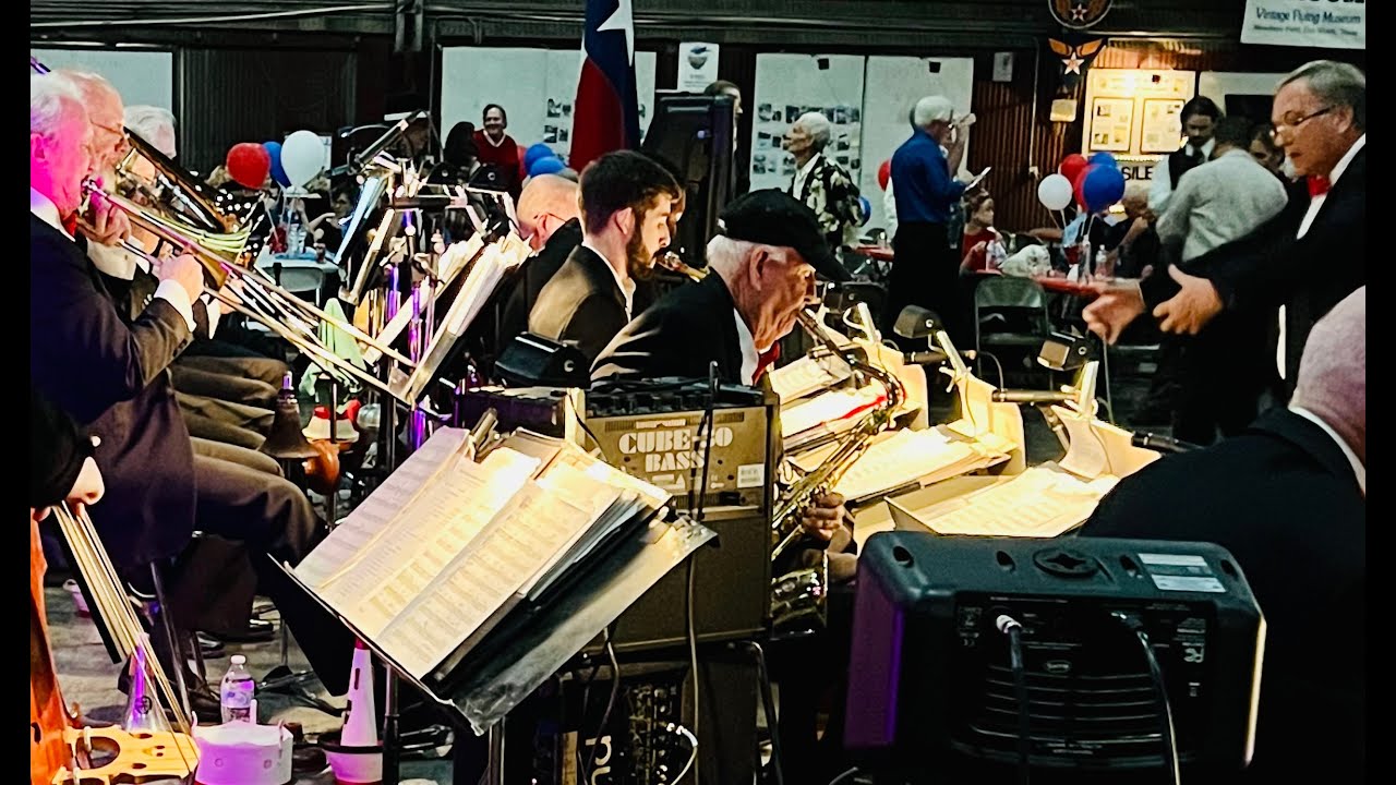 31st Annual Big Band Hangar Dance Vintage Flying Museum Ft Worth TX USA Saturday October 14, 2023