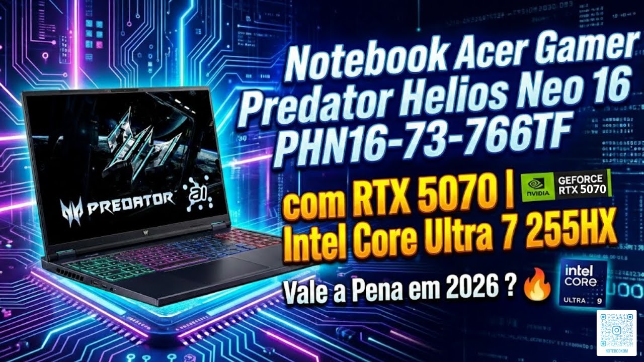Acer Predator Helios Neo 16 PHN16-73-76TF: Core Ultra 7 255HX e