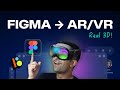 Figma to AR/VR Finally! - Real Spatial Design Like Apple Vision Pro! | Figma + Bezel