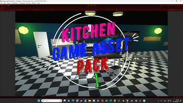 Ultimate Low-Poly Kitchen Asset Pack (1) for Unity: Customization, Scripts & Prefabs Showcase!