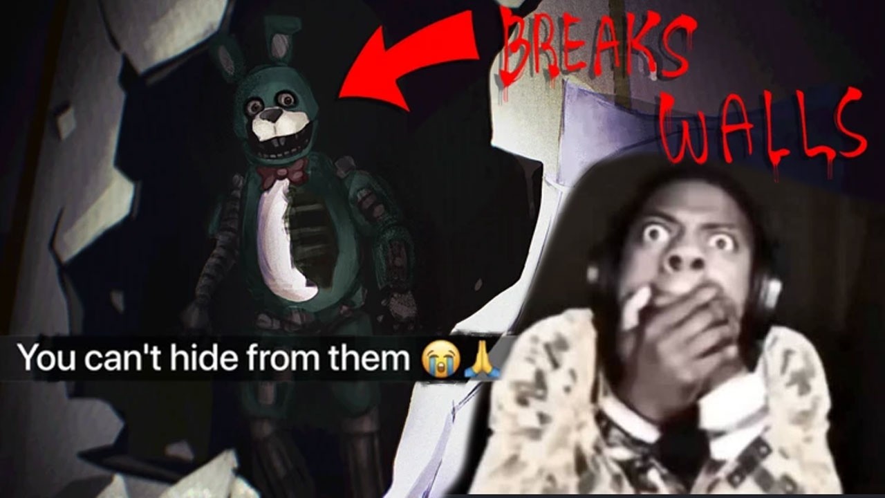 FNAF BUT THE ANIMATRONICS CAN BREAK THROUGH WALLS..