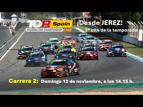 Directo TCR Spain - Carrera 2 Circuito de Jerez. Domingo a las 14.15h