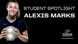 Purdue Civil Engineering Spotlight — Alexis Marks