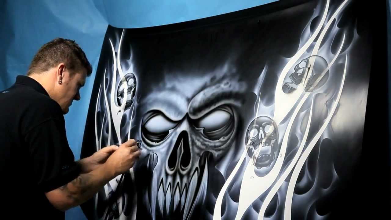 Clarion Trail Blazer by Stuart Vimpani Airbrush  Artist  