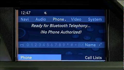 How to Pair Your Bluetooth Phone to Your 2011 Mercedes-Benz