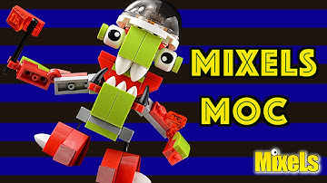 Lego Mixels #9: (MOC) My own creation #1 / Lego stop motion animation build