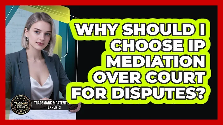Why Should I Choose IP Mediation Over Court For Disputes? - Trademark and Patent Law Experts