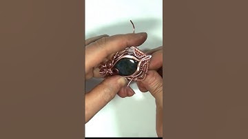 Free Tutorial. Labradorite pendant. Part 2-Assembling details.