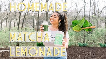 How To Make Matcha Lemonade At Home