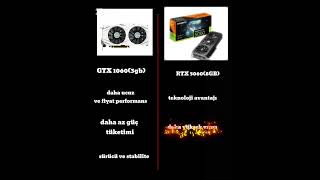 EFSANE Mİ YOKSA TARİH Mİ GTX 1060 VS RTX 5060 #games #gaming #rtx #rtx5060 #gtx1060