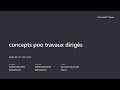 concepts poo (en python) partie 1