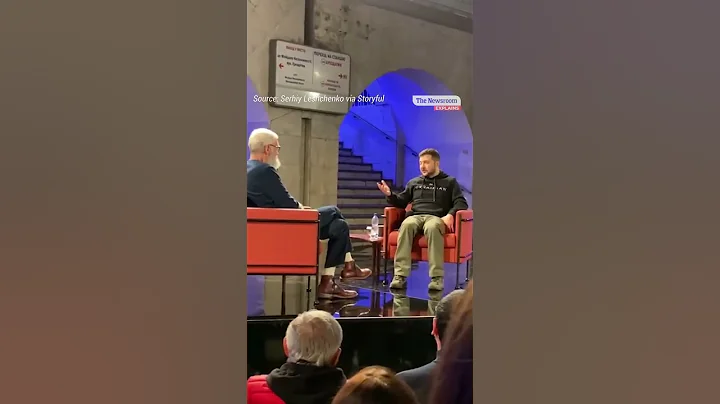 David Letterman Interviews Volodymyr Zelensky in Kyiv Metro Station - DayDayNews