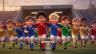 World Cup 2026 Song for Kids! ⚽ Soccer Song for Toddlers | Kick, Kick, GOAL! ⚽