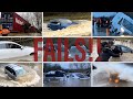 Mega fail compilation  vehicles vs floods  uk flooding throughout winter 2024