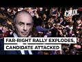 French Presidential Candidate Zemmour Known For Anti-Migrant & Anti-Islam Views Attacked In Rally