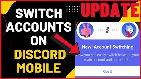How to Switch Accounts on Discord Mobile 2024 | New Update