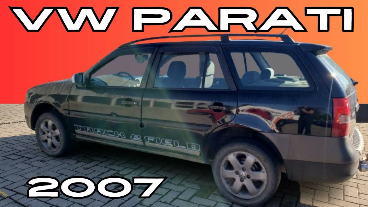 Volkswagen Parati Track Field 1.6 2007. Detalhes. Consumo, valor de mercado. Vale tudo isso? 