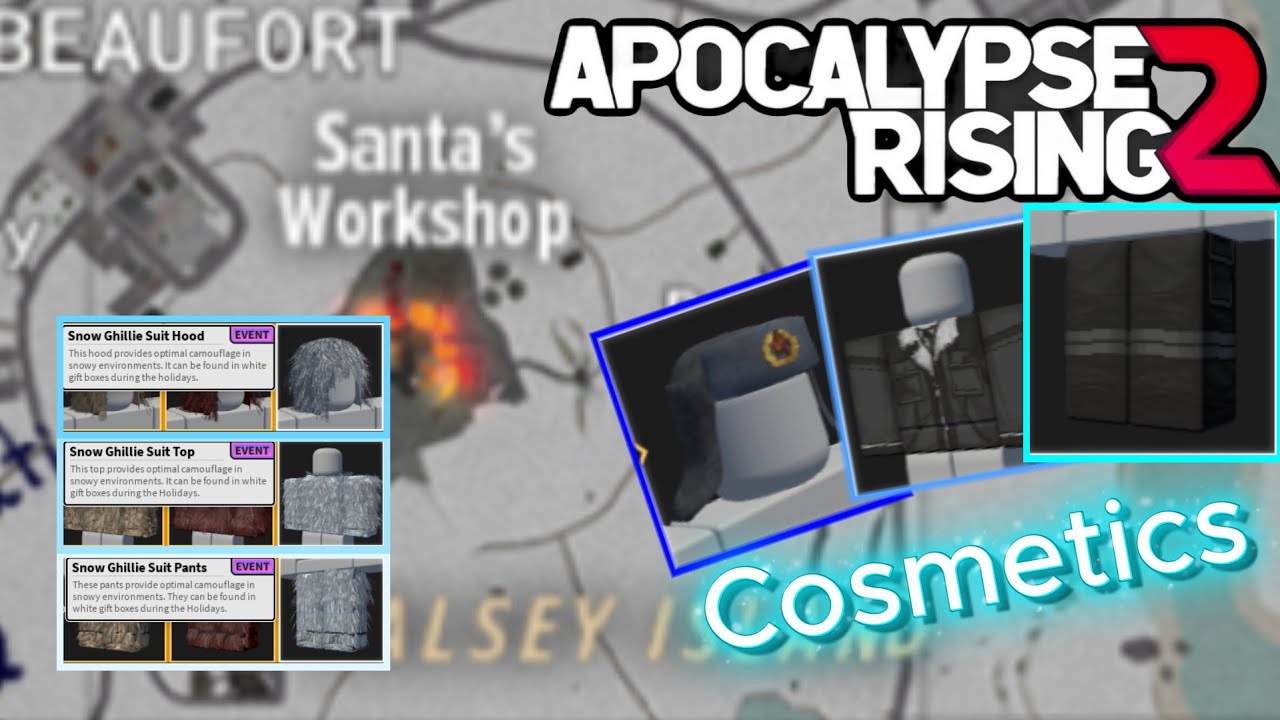 All NEW WINTER EVENT Cosmetics!!! - Apocalypse Rising 2 (Winter Event ...