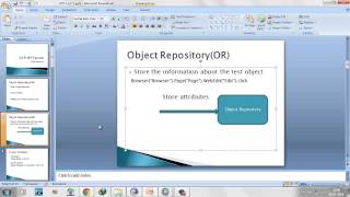 UFT Object Repository: Introduction